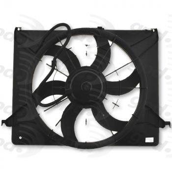 2014 Hyundai Genesis Engine Cooling Fan Assembly Left Global Parts Distributors 2811646 image 1 of 2