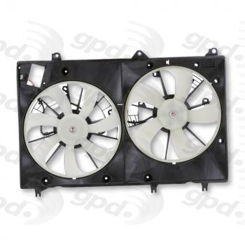 2013 Toyota Highlander Engine Cooling Fan Assembly Global Parts Distributors 2811650 image 1 of 2