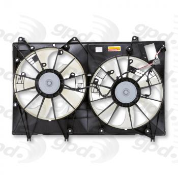 2013 Toyota Highlander Engine Cooling Fan Assembly Global Parts Distributors 2811650 image 2 of 2