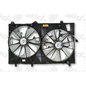 2013 Toyota Highlander Engine Cooling Fan Assembly Global Parts Distributors 2811651 image 1 of 2