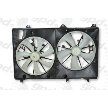 2013 Toyota Highlander Engine Cooling Fan Assembly Global Parts Distributors 2811651 image 2 of 2