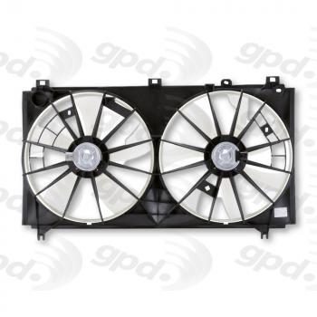 2013 Lexus IS250 Engine Cooling Fan Assembly Global Parts Distributors 2811657 image 2 of 2