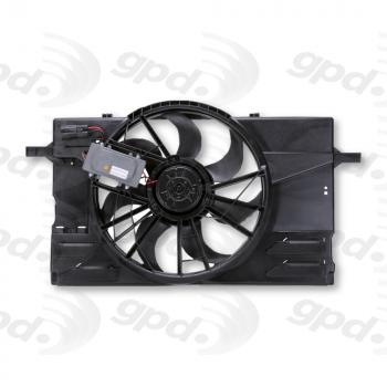 2013 Volvo C30 Engine Cooling Fan Assembly Global Parts Distributors 2811659 image 2 of 2