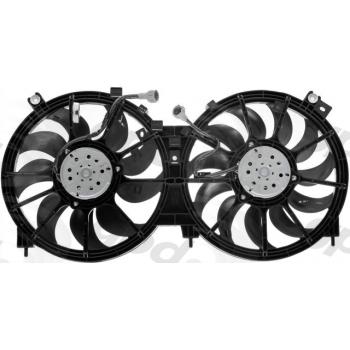 2015 Nissan Quest Engine Cooling Fan Assembly Global Parts Distributors 2811660 image 1 of 1
