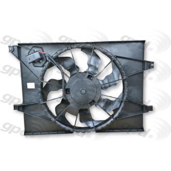 2010 Kia Soul Engine Cooling Fan Assembly Global Parts Distributors 2811670 image 2 of 2