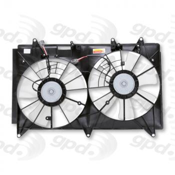 2012 Mazda CX-7 Engine Cooling Fan Assembly Global Parts Distributors 2811725 image 2 of 2