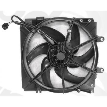 1999 Mazda 626 Engine Cooling Fan Assembly Right Global Parts Distributors 2811753 image 1 of 1