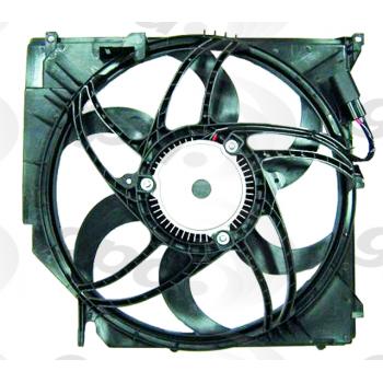 2010 BMW X3 Engine Cooling Fan Assembly Left Global Parts Distributors 2811813 image 1 of 1
