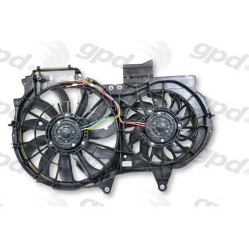2005 Audi A4 Quattro Engine Cooling Fan Assembly Global Parts Distributors 2811818 image 2 of 2