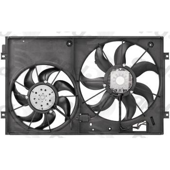 2015 Volkswagen Eos Engine Cooling Fan Assembly Global Parts Distributors 2811835 image 1 of 2
