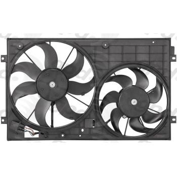 2015 Volkswagen Eos Engine Cooling Fan Assembly Global Parts Distributors 2811835 image 2 of 2