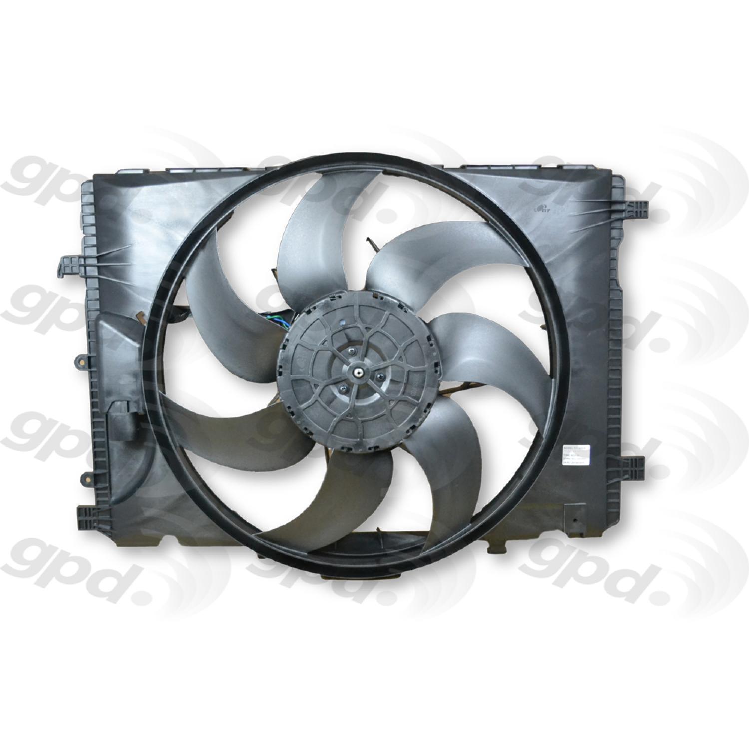 Global Parts Distributors 2811898 Engine Cooling Fan Assembly product image 2 of 2