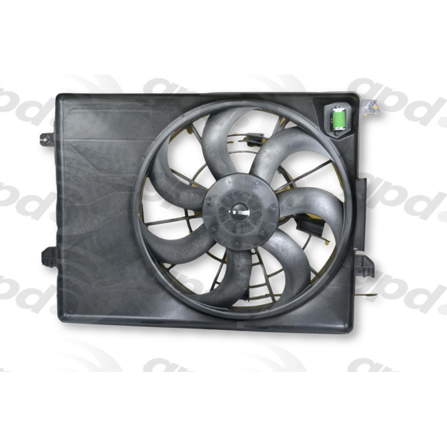 Global Parts Distributors 2811912 Engine Cooling Fan Assembly product image 1 of 2