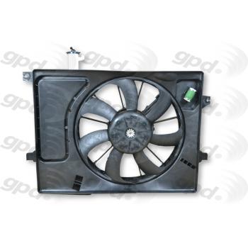 2014 Kia Forte5 Engine Cooling Fan Assembly Global Parts Distributors 2811917 image 1 of 2