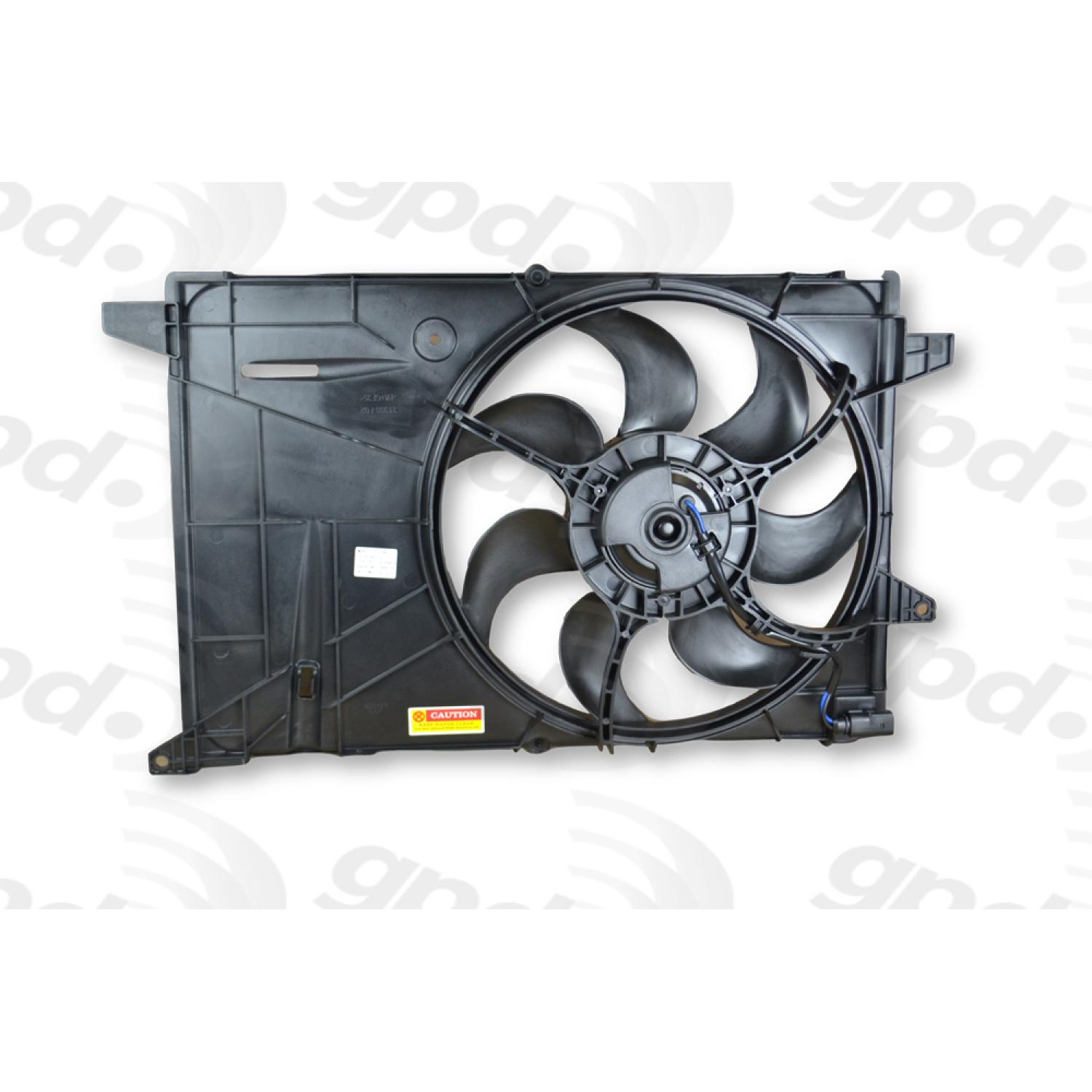 Global Parts Distributors 2811961 Engine Cooling Fan Assembly product image 1 of 2