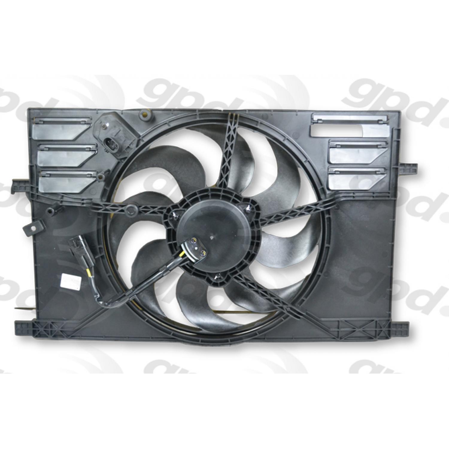 Global Parts Distributors 2811967 - Engine Cooling Fan Assembly Global Parts Distributors 2811967 Engine Cooling Fan Assembly product image 2 of 2