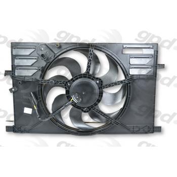 2018 Fiat 500X Engine Cooling Fan Assembly Global Parts Distributors 2811967 image 2 of 2
