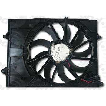 2019 Hyundai Santa Fe Engine Cooling Fan Assembly Global Parts Distributors 2812059 image 2 of 2