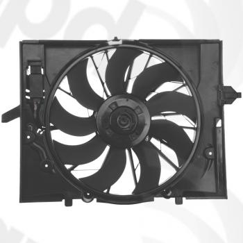 2005 BMW 525i Engine Cooling Fan Assembly Left Global Parts Distributors 2812068 image 2 of 2