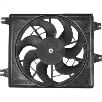 1993 Hyundai Elantra Engine Cooling Fan Assembly Right Global Parts Distributors 2812095 image 1 of 1