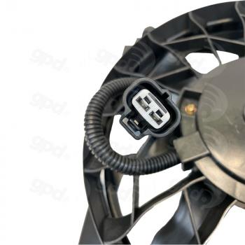 2014 Tesla S Engine Cooling Fan Assembly Right Global Parts Distributors 2812098 image 3 of 3