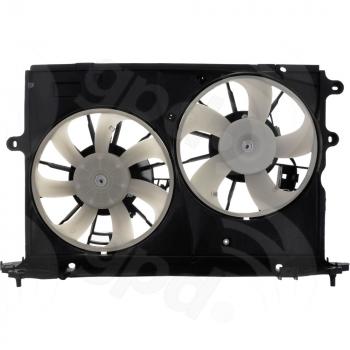 2009 Pontiac Vibe Engine Cooling Fan Assembly Global Parts Distributors 2812166 image 1 of 2