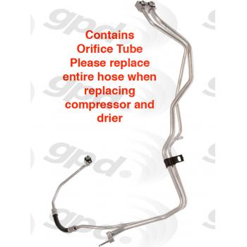 2009 Jeep Patriot A/C Suction and Liquid Line Hose Assembly Global Parts Distributors 4812436 image 1 of 1