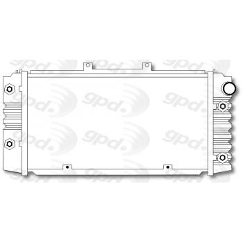 Global Parts Distributors 483 - Radiator Global Parts Distributors 483 Radiator product image 1 of 1