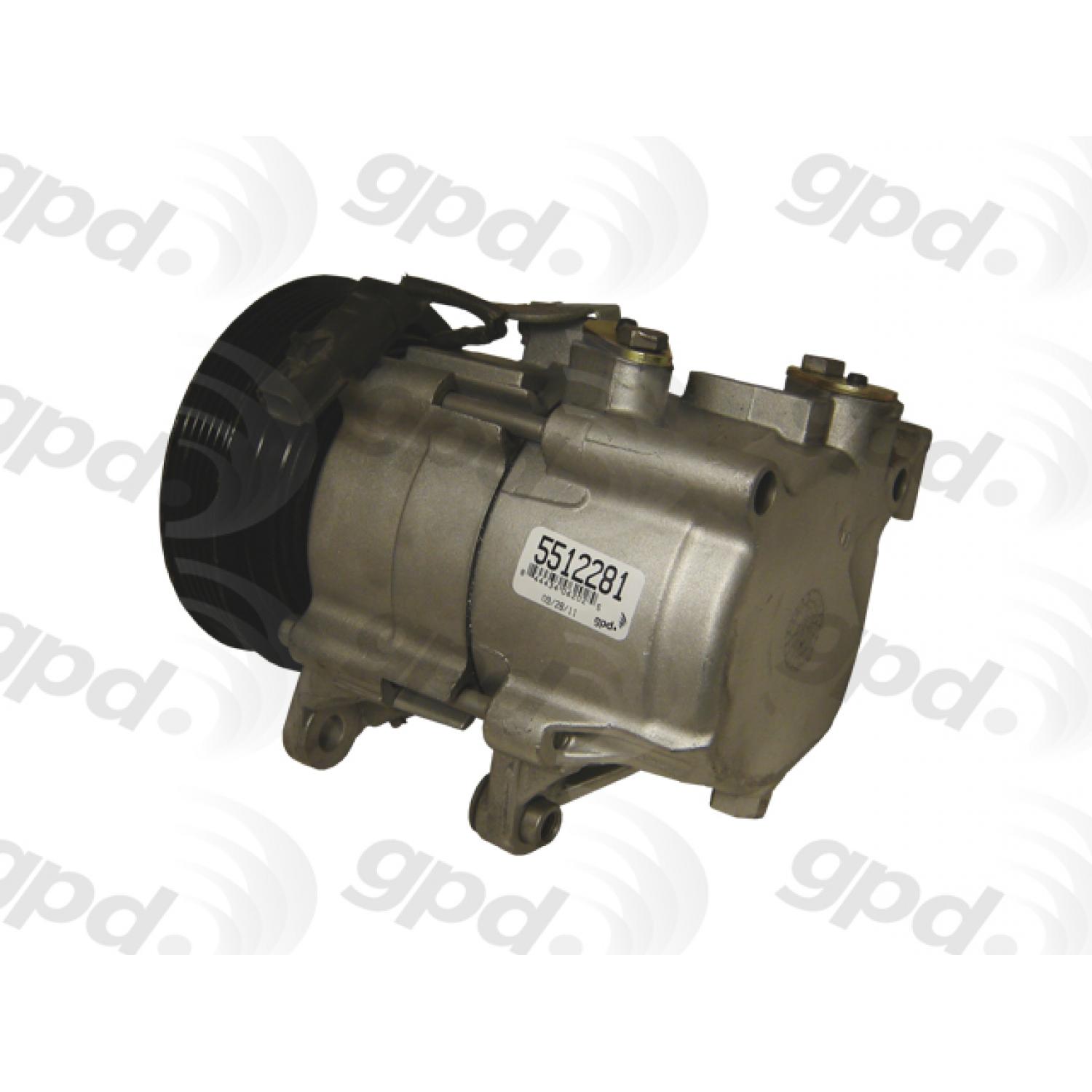 Global Parts Distributors 5512281 - A/C Compressor Global Parts Distributors 5512281 A/C Compressor product image 1 of 1