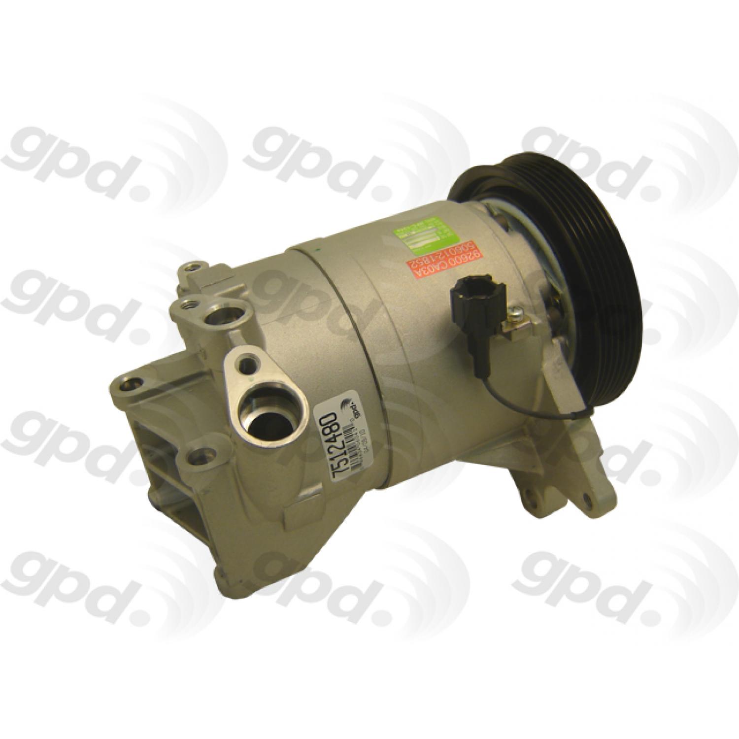 Global Parts Distributors 5512480 - A/C Compressor Global Parts Distributors 5512480 A/C Compressor product image 1 of 1