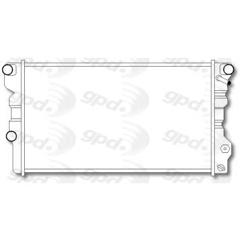 Global Parts Distributors 577 Radiator product image 1 of 1
