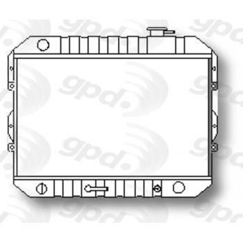 Global Parts Distributors 62 Radiator product image 1 of 1