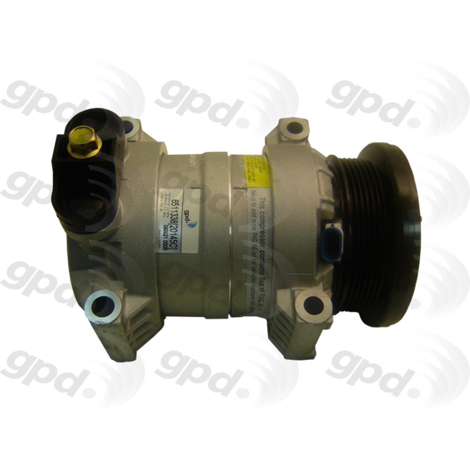 Global Parts Distributors 6511338 - A/C Compressor Global Parts Distributors 6511338 A/C Compressor product image 1 of 1