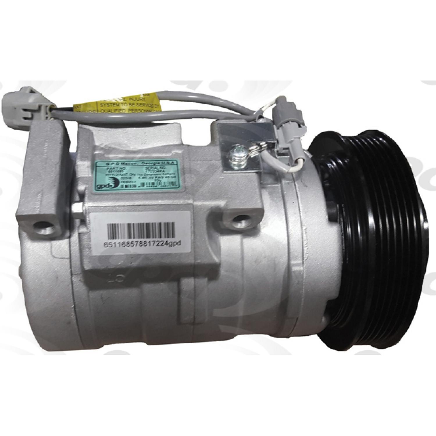 Global Parts Distributors 6511685 - A/C Compressor Global Parts Distributors 6511685 A/C Compressor product image 2 of 2