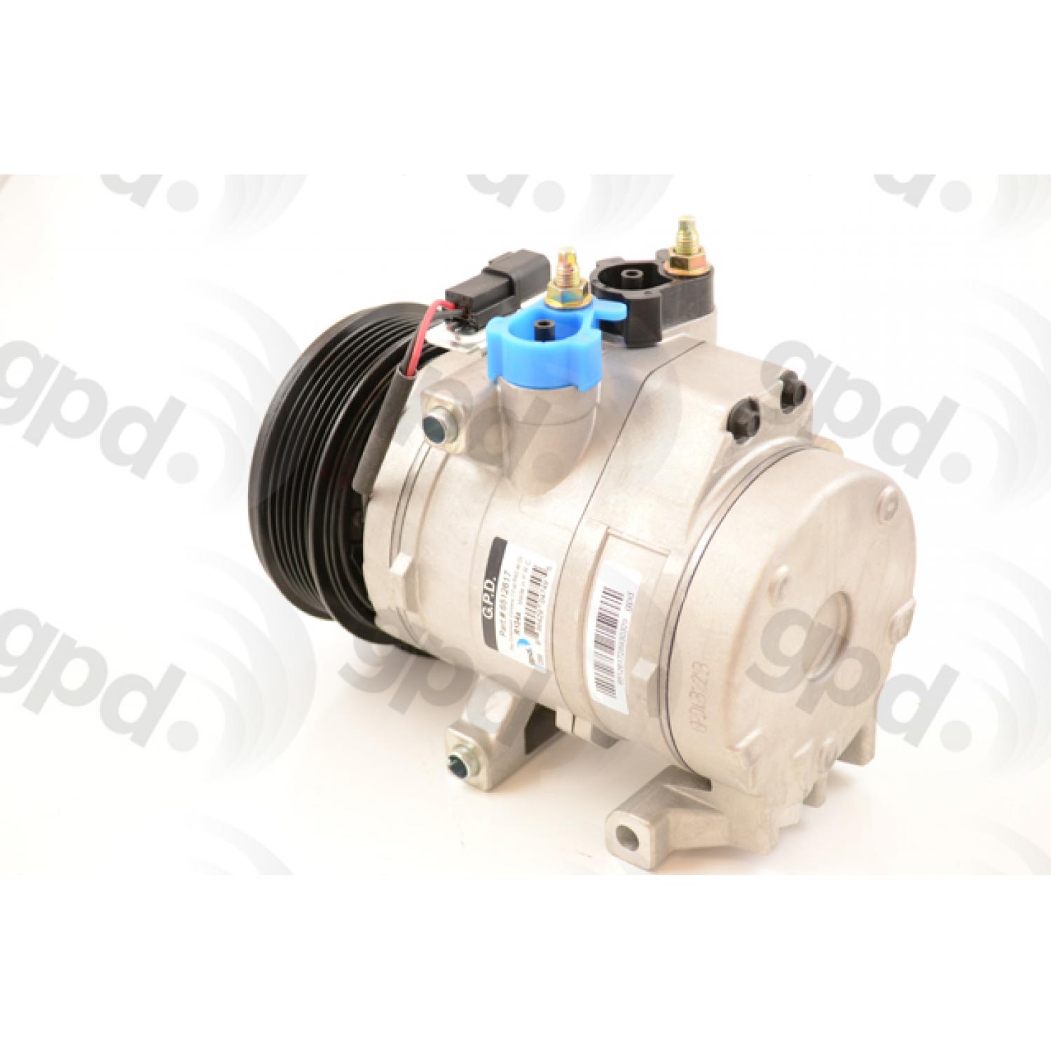 Global Parts Distributors 6512617 - A/C Compressor Global Parts Distributors 6512617 A/C Compressor product image 1 of 1