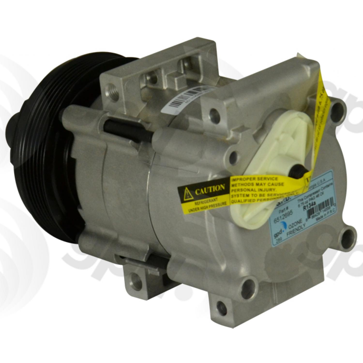 Global Parts Distributors 6512695 - A/C Compressor Global Parts Distributors 6512695 A/C Compressor product image 2 of 2