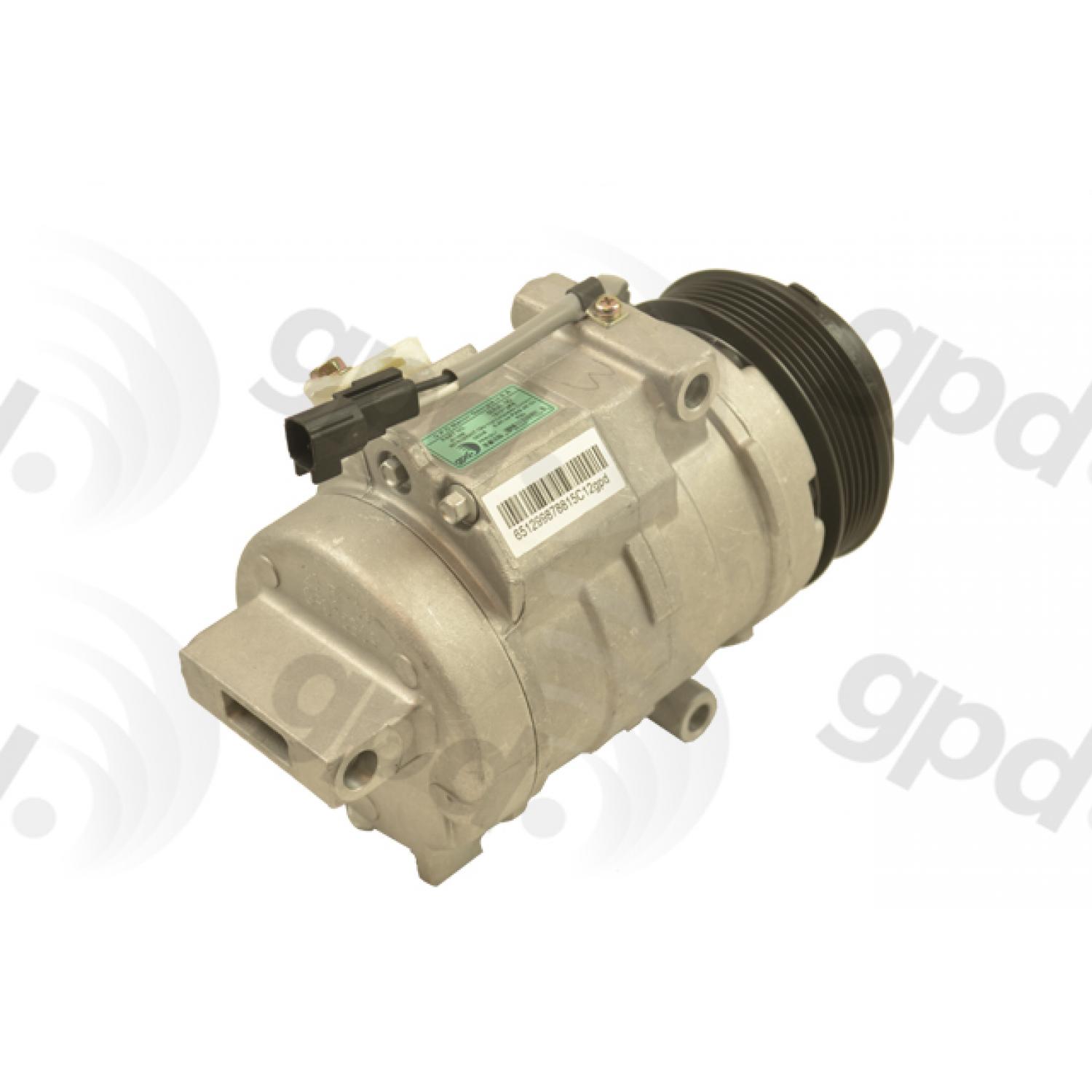 Global Parts Distributors 6512998 A/C Compressor product image 2 of 2