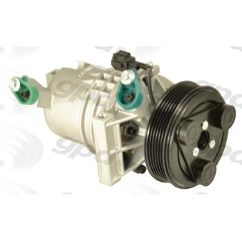 2011 Nissan Versa A/C Compressor Global Parts Distributors 6512999 image 2 of 2
