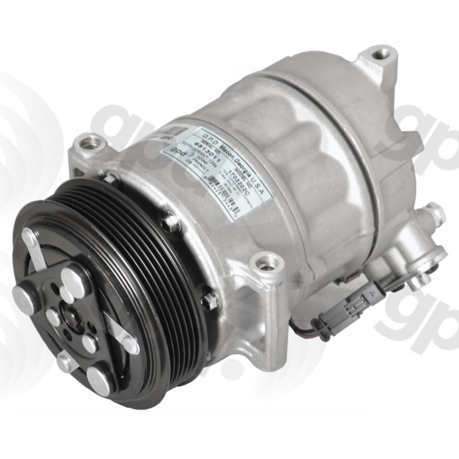 Global Parts Distributors 6513011 - A/C Compressor Global Parts Distributors 6513011 A/C Compressor product image 1 of 2
