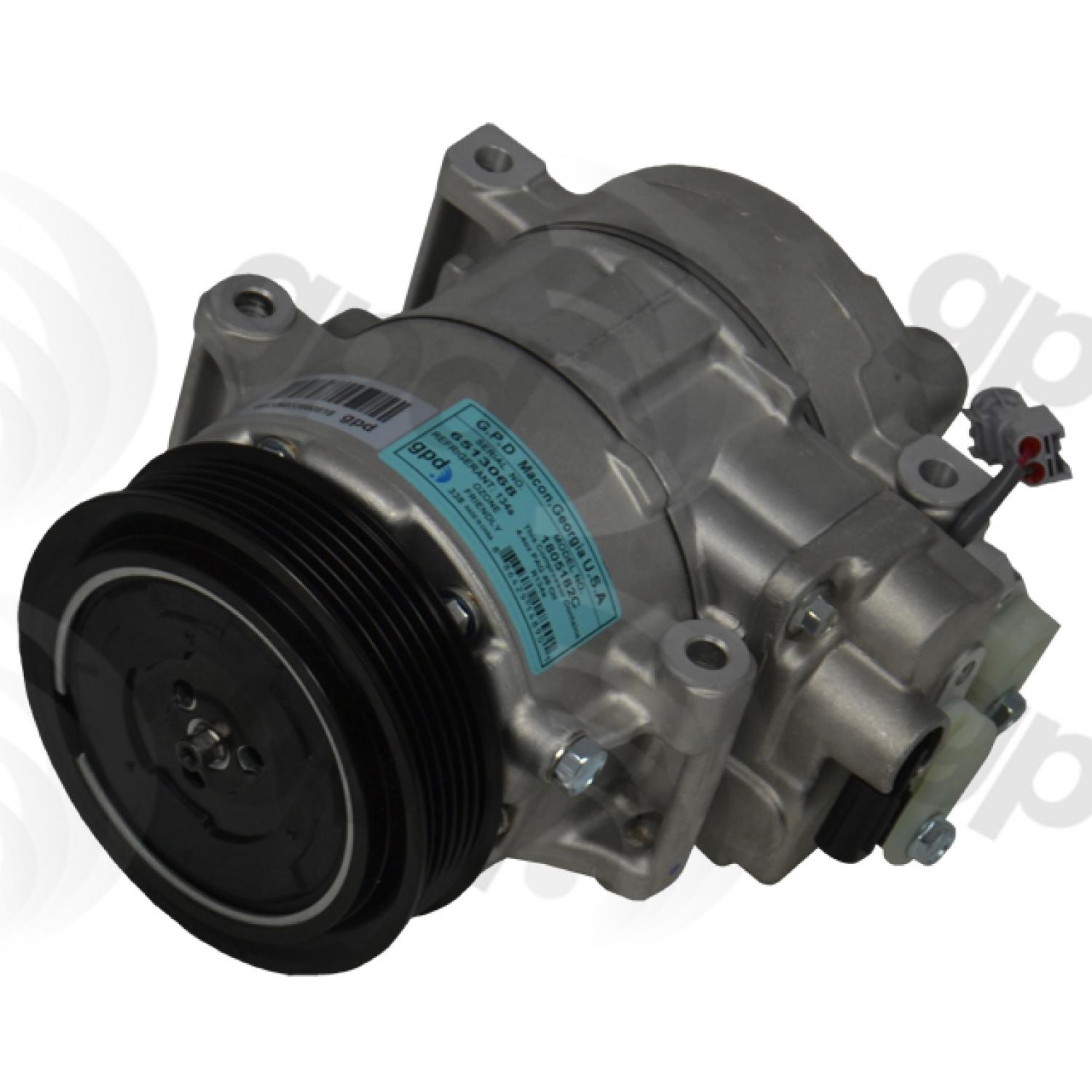 Global Parts Distributors 6513068 - A/C Compressor Global Parts Distributors 6513068 A/C Compressor product image 1 of 2