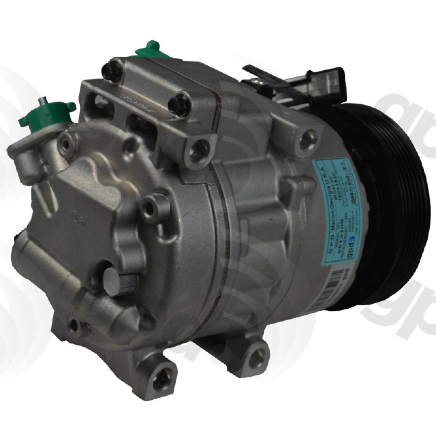 Global Parts Distributors 6513109 - A/C Compressor Global Parts Distributors 6513109 A/C Compressor product image 2 of 2