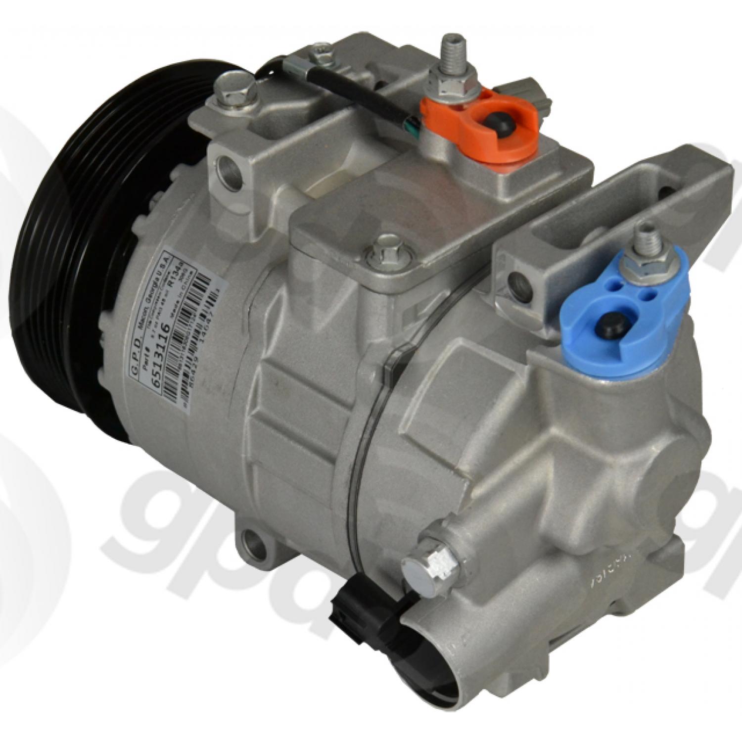 Global Parts Distributors 6513116 - A/C Compressor Global Parts Distributors 6513116 A/C Compressor product image 2 of 2