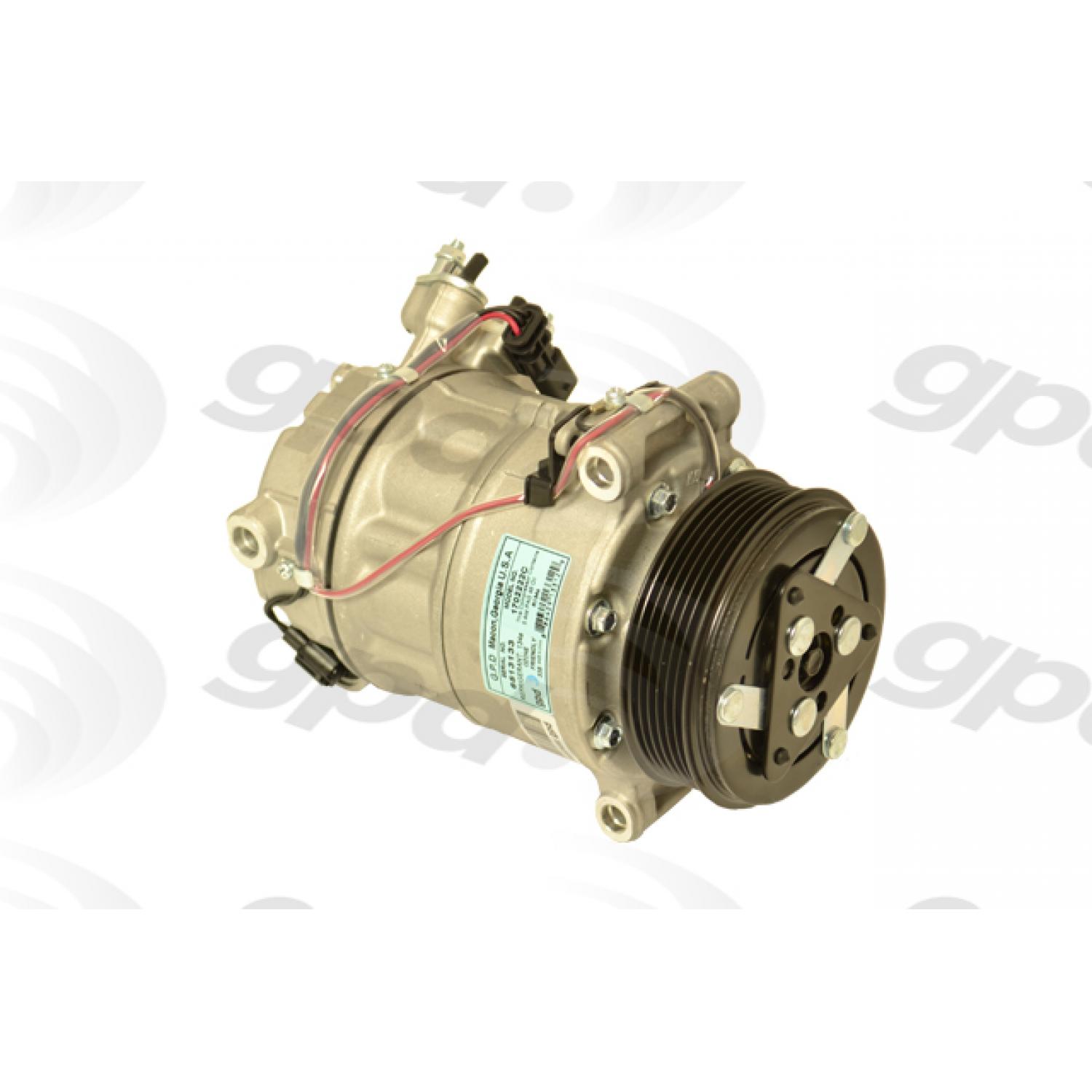 Global Parts Distributors 6513133 - A/C Compressor Global Parts Distributors 6513133 A/C Compressor product image 2 of 2