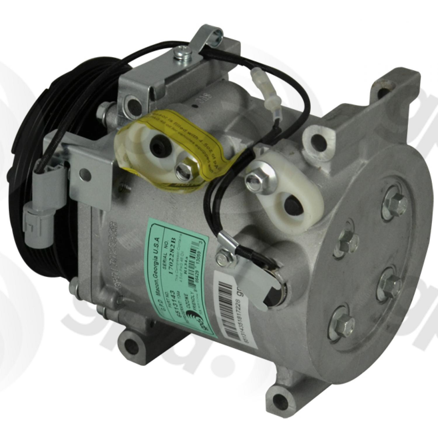 Global Parts Distributors 6513143 - A/C Compressor Global Parts Distributors 6513143 A/C Compressor product image 2 of 2