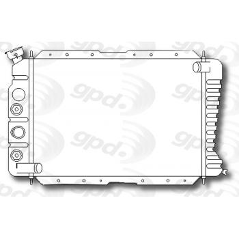 Global Parts Distributors 657 Radiator product image 1 of 1