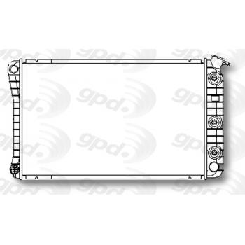 Global Parts Distributors 752 Radiator product image 1 of 1