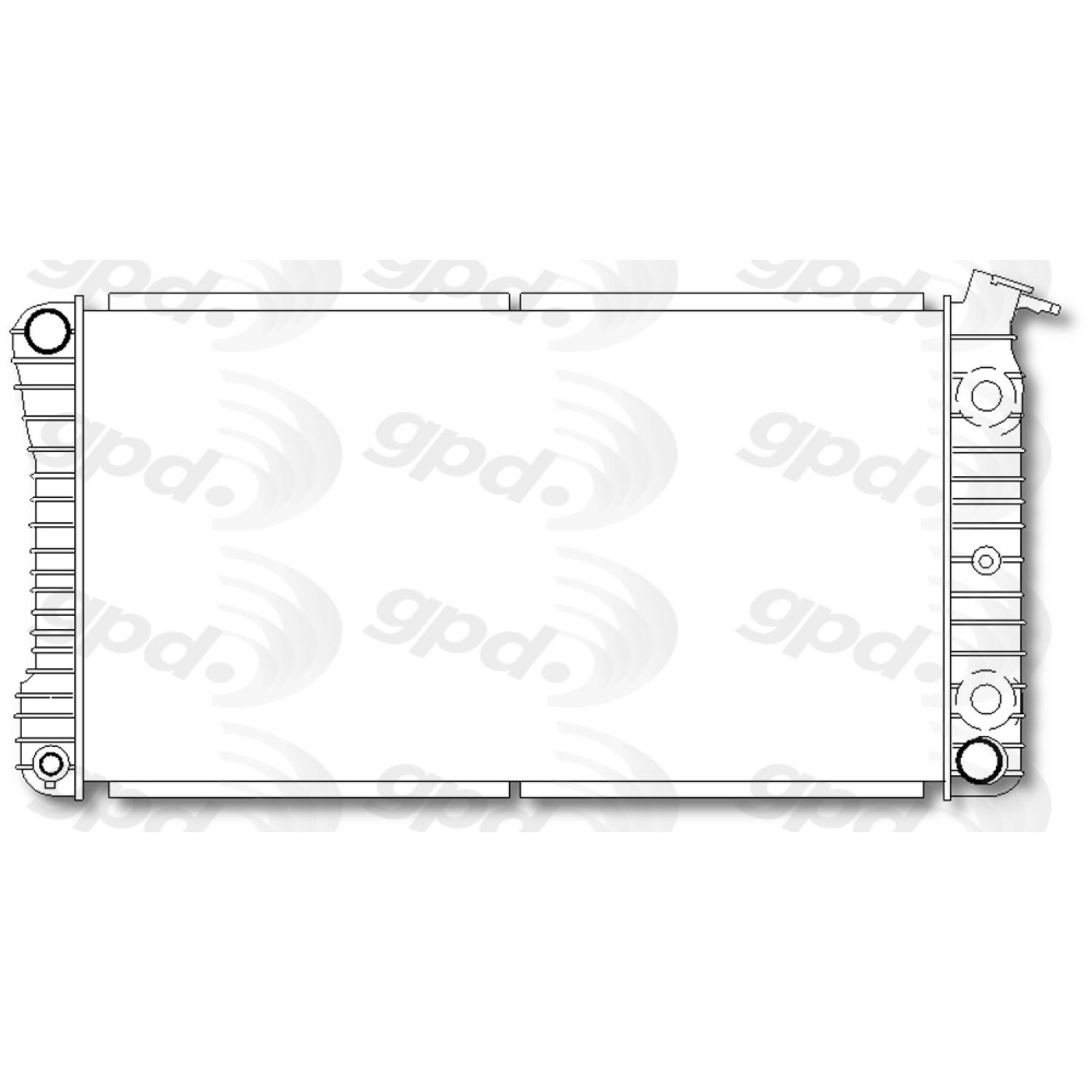 Global Parts Distributors 764 Radiator product image 1 of 1