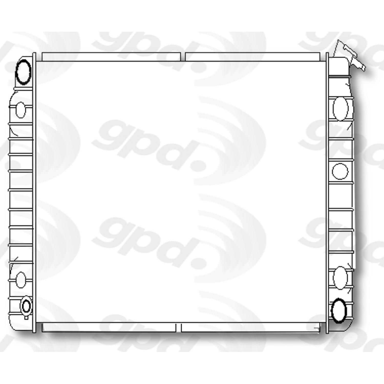 Global Parts Distributors 855 - Radiator Global Parts Distributors 855 Radiator product image 1 of 1