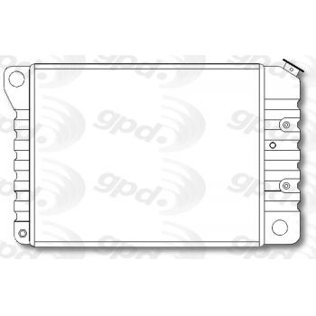 Global Parts Distributors 873 Radiator product image 1 of 1