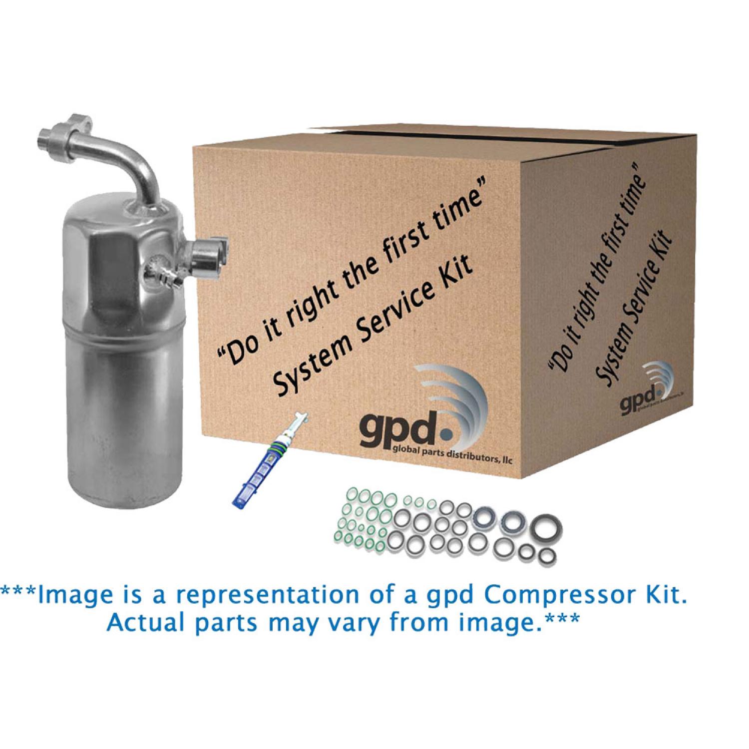 Global Parts Distributors 9411281 - A/C Receiver Drier Kit Global Parts Distributors 9411281 A/C Receiver Drier Kit product image 1 of 1